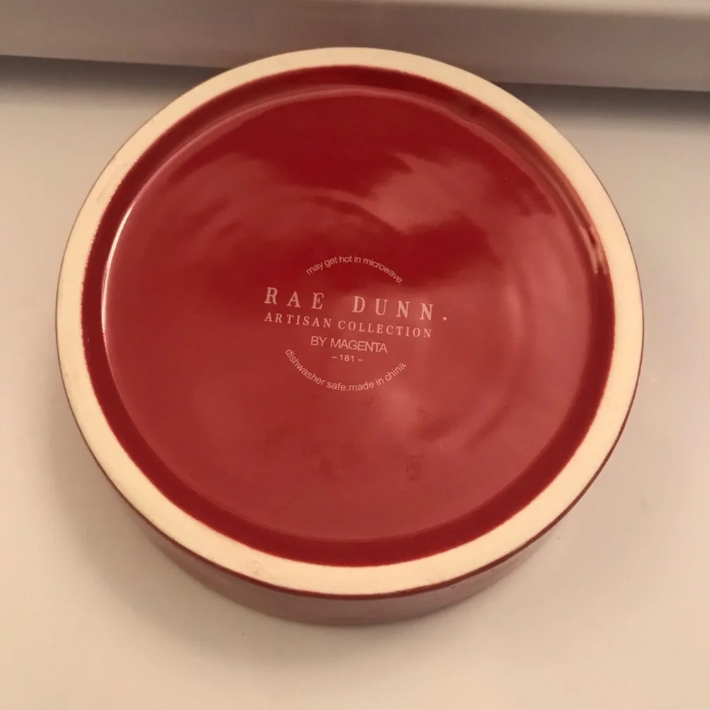 Rae Dunn Merry Catmas Cat Dish